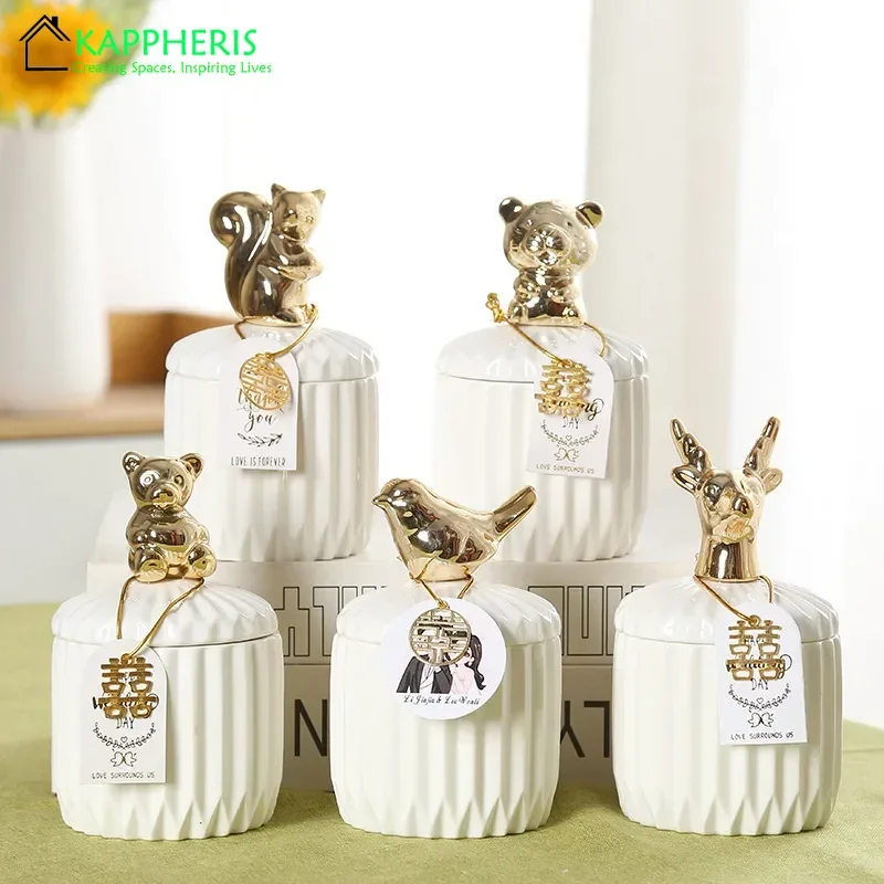 Candle Making Jars Wholesale - White Ceramic Candle Jars for Candle