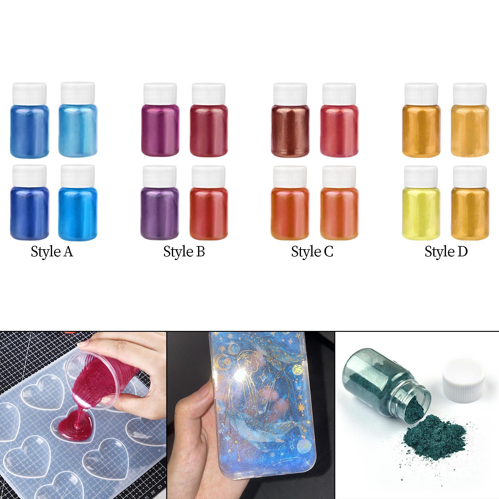 Candle Making Bath - 4 Pieces Pearlescent Mica Powder Pearl