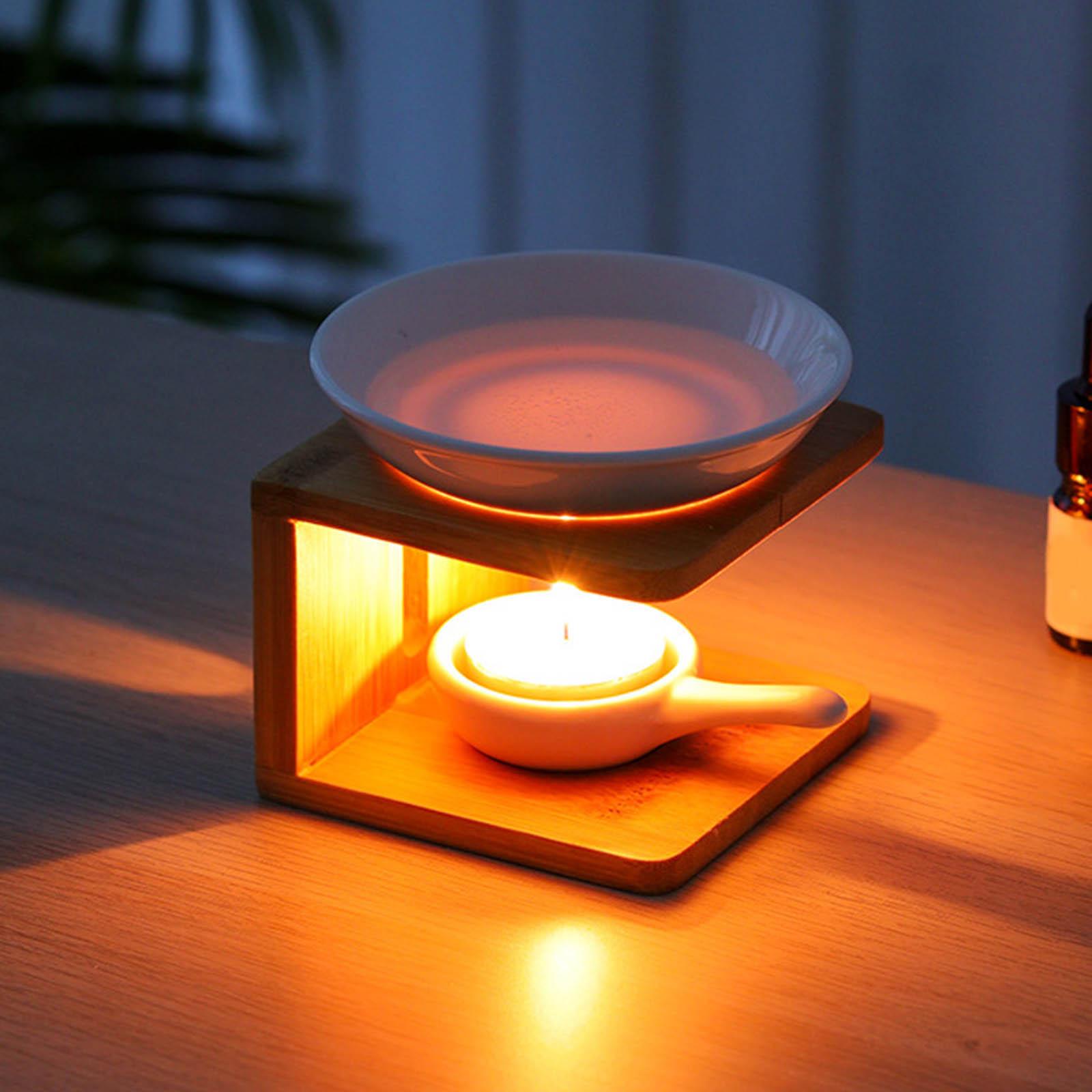 Candle Making Fragrance Oils - Essential Oil Burner Aroma Diffuser Bamboo