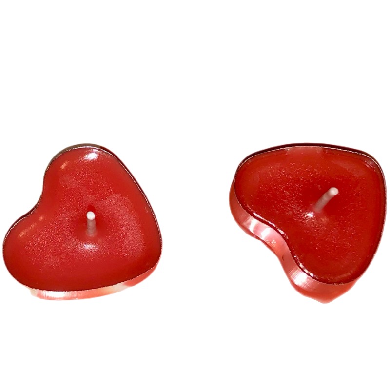 100 Sets Heart shaped Empty Al - Candle Making Reno review and price