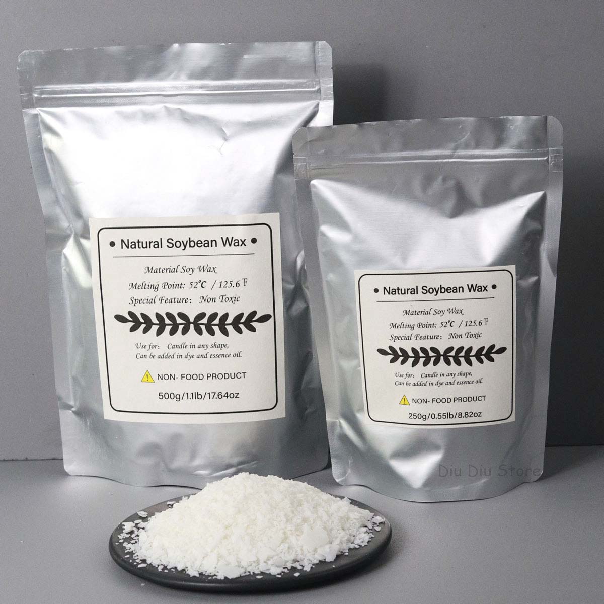 500g/1kg Natural Soy Wax Flake - Soy Wax Pillar Blend review and price