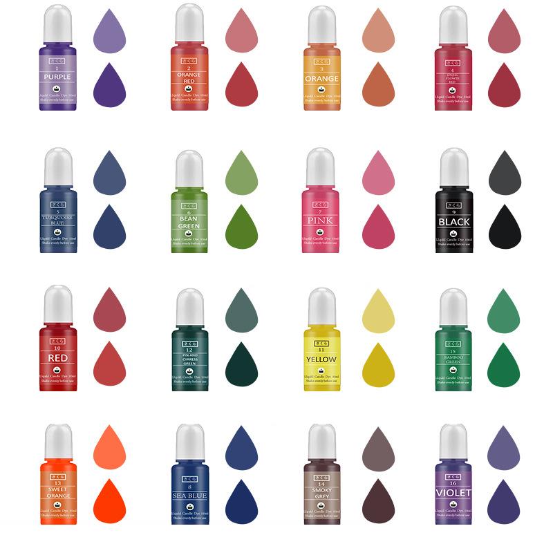 10ml/Bottle Candle Wax Pigment - Soy Wax Pillar Blend review and price