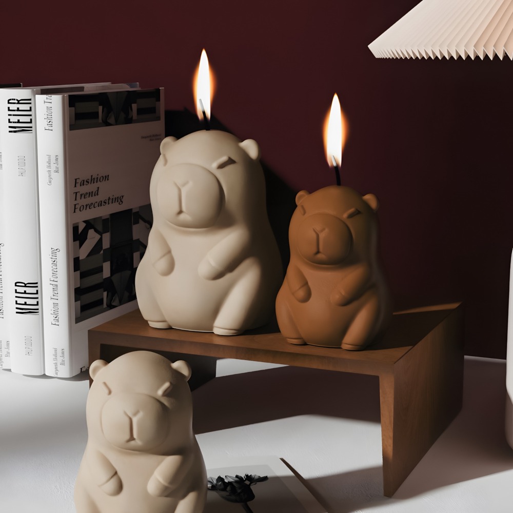 Standing Capybara Scent Candle - Candle Making Reno review and price
