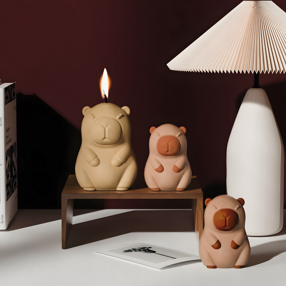 Standing Capybara Scent Candle - Candle Making Reno review and price