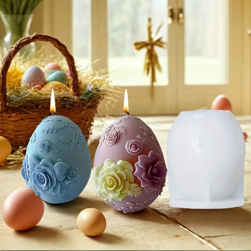 Embossed Flower Egg Mold Reusa - Candle Making Bath review and price