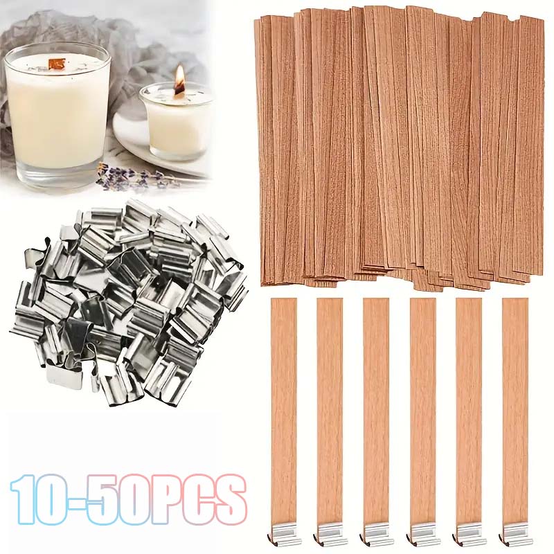 Natural Wooden Candle Wicks wi - Soy Wax Pillar Blend review and price