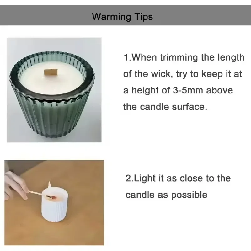 Natural Wooden Candle Wicks wi - Soy Wax Pillar Blend review and price
