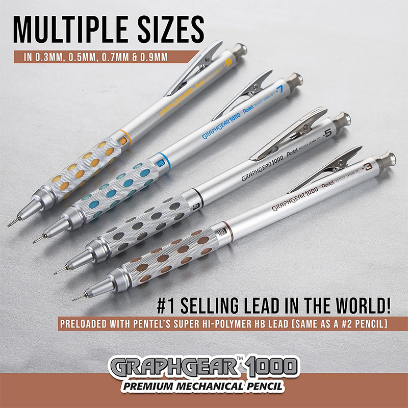 Japan Pentel Mechanical Pencil - Pentel Pen Energel review and price