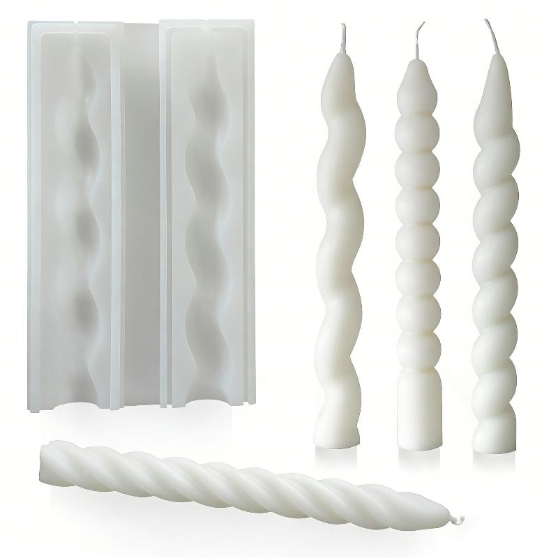 Long Spiral Silicone Candle Mo - Candle Making Reno review and price
