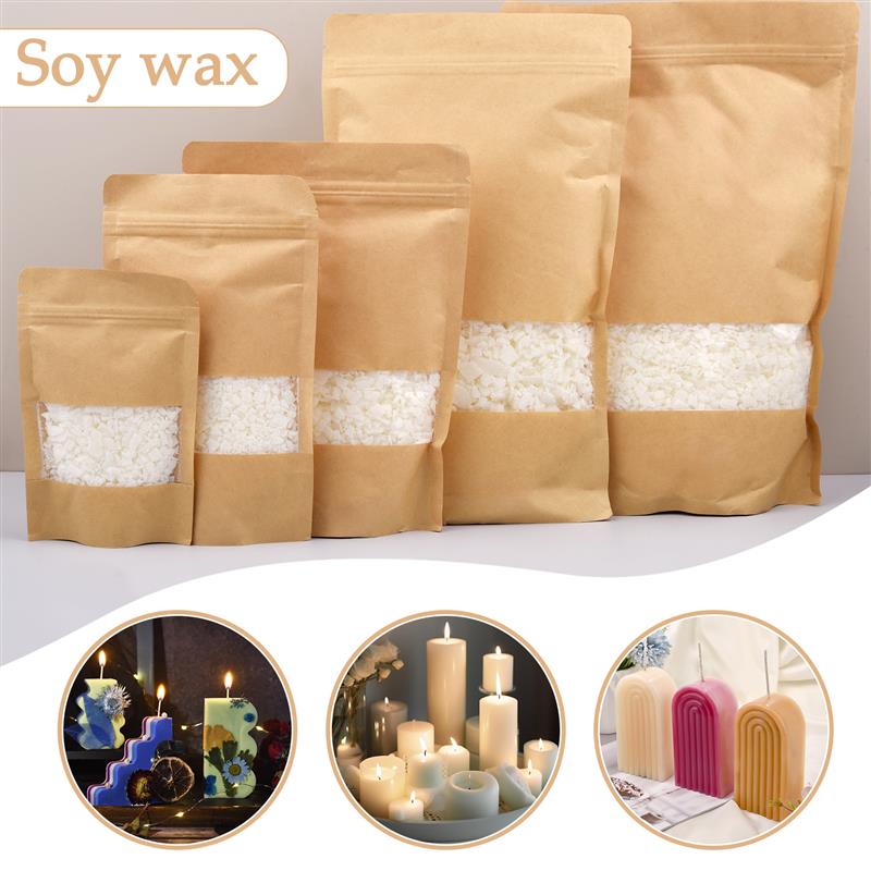 50-1000g Natural Pure Soy Wax  - Candle Making Soy Wax review and price