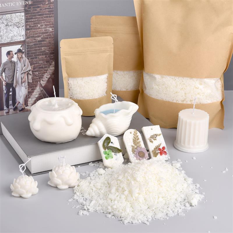 50-1000g Natural Pure Soy Wax  - Candle Making Soy Wax review and price
