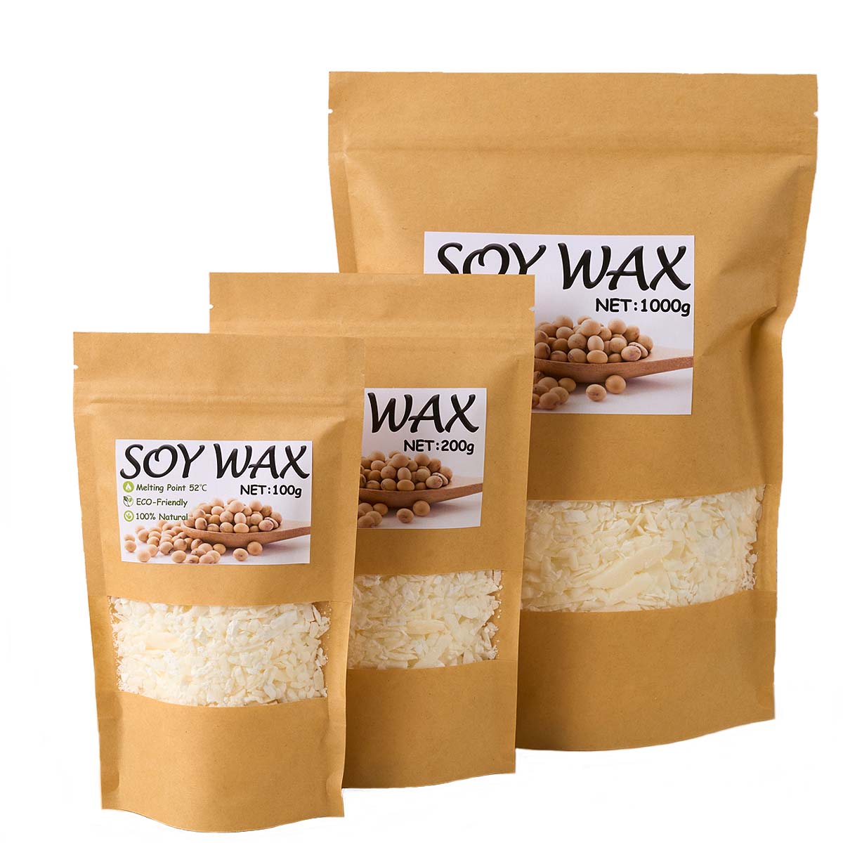 1 Pounds Pure White Soy Wax Fo - Candle Making Soy Wax review and price