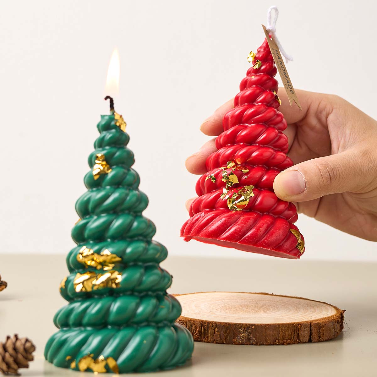 3D Hemps Rope Christmas Tree S - Candle Making Kit Xmas review and price