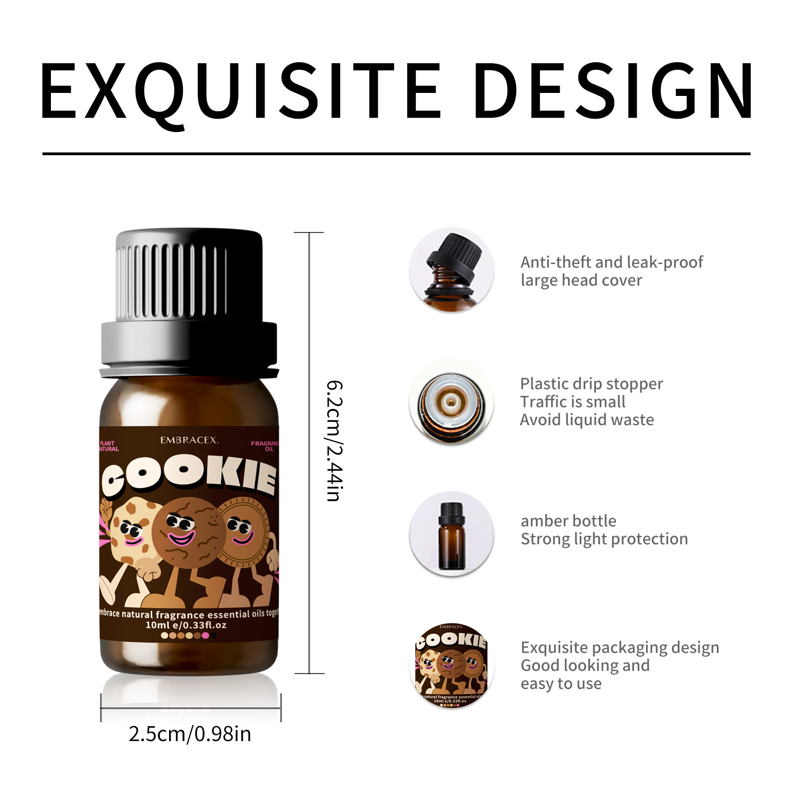 10ml Cookie Fragrance Essentia - Candle Making Fragrance Oils review and price
