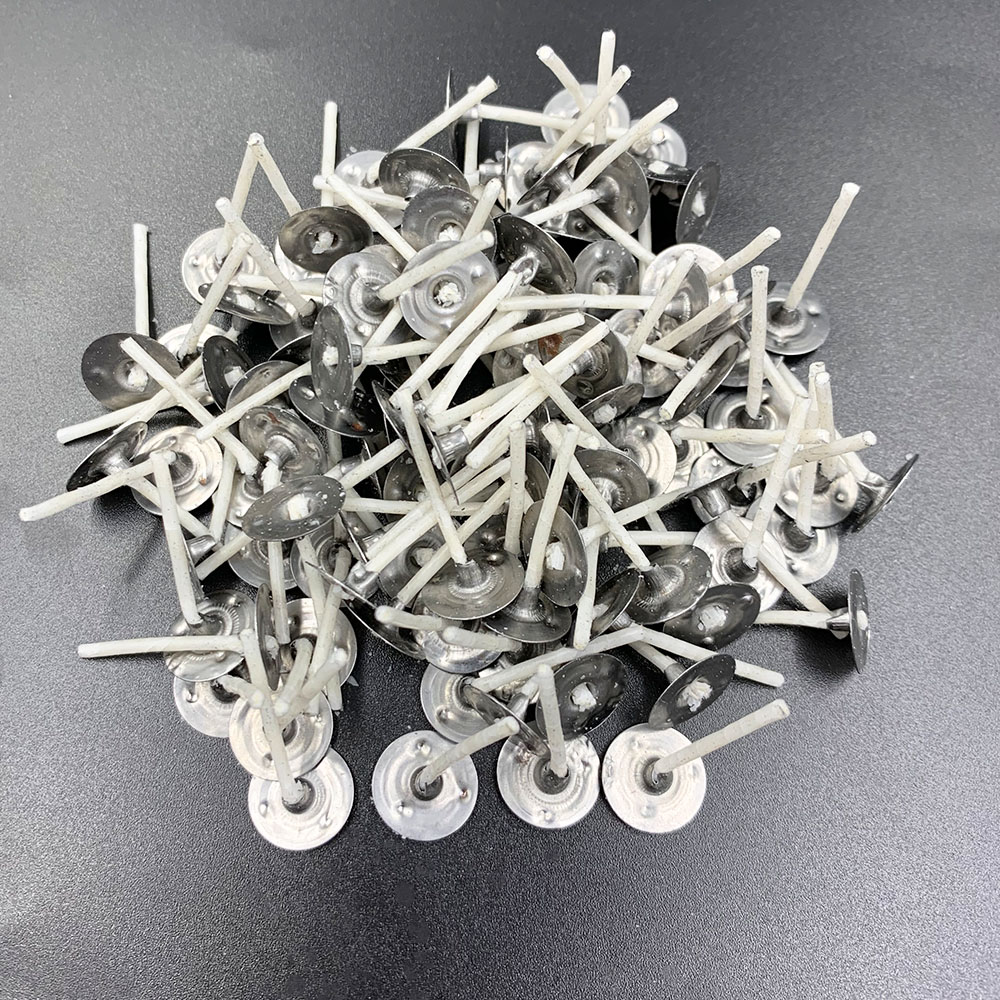 100pcs Smokeless Candle Wicks  - Cotton Wick Pre Tabbed review and price