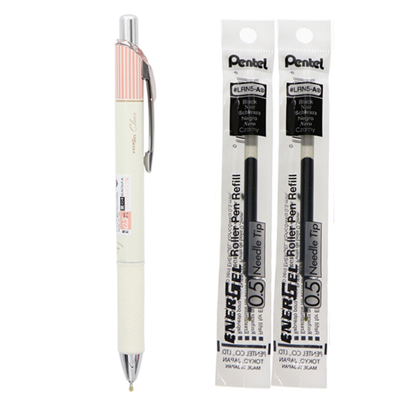 1 Pen + 2 Refills LifeMaster P - Pentel Pen Energel review and price