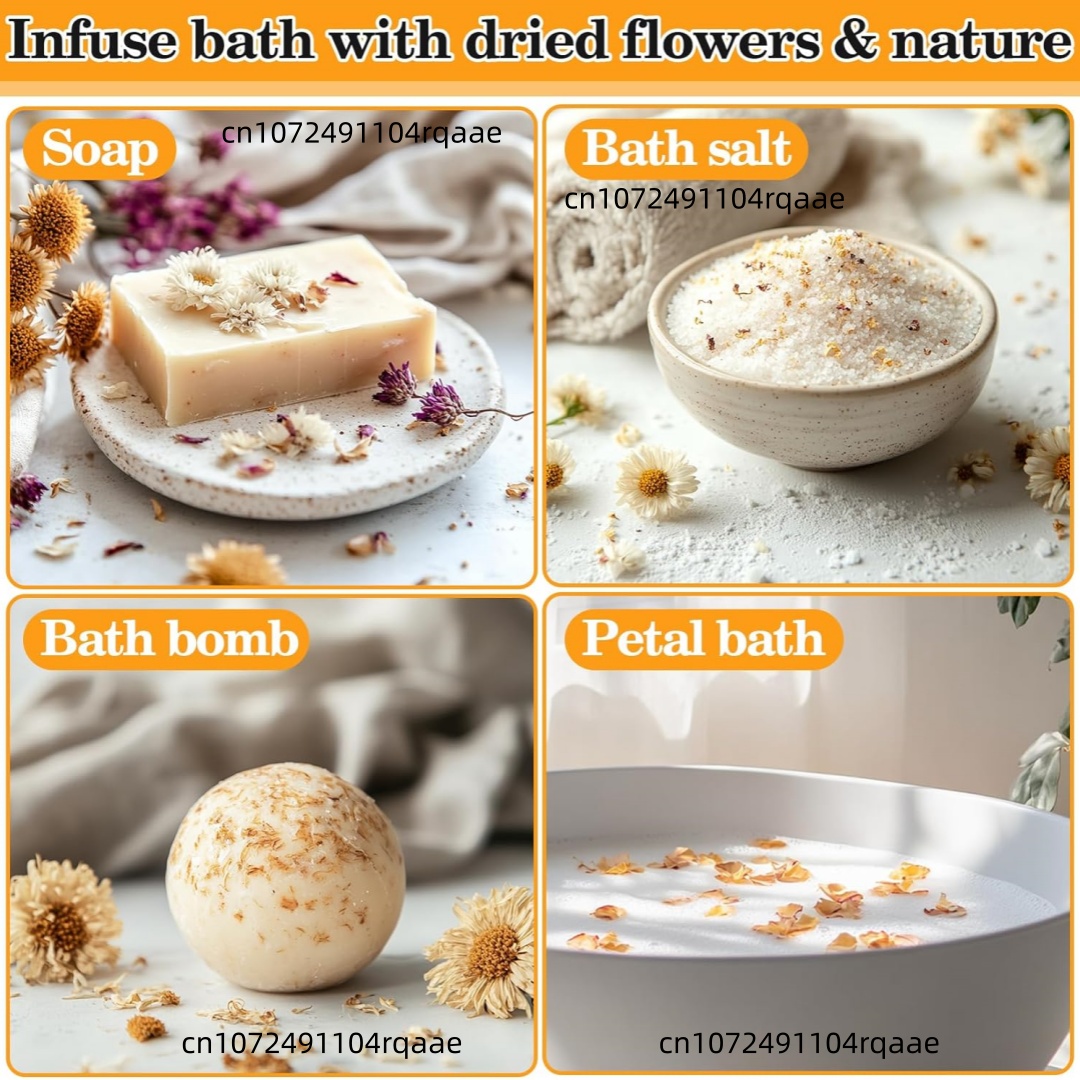 Premium Natural Dried Flowers  - Candle Making Bath review and price