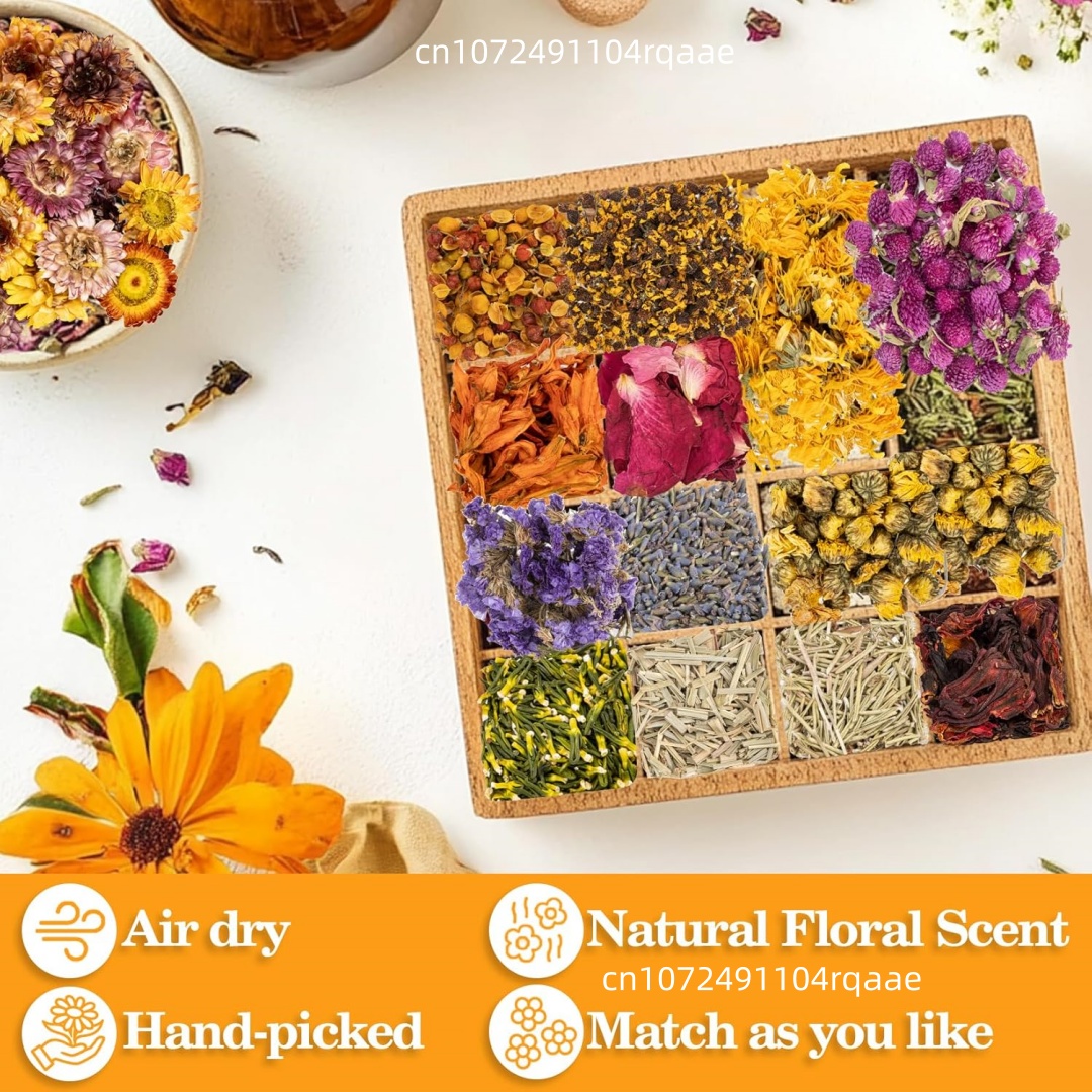 Premium Natural Dried Flowers  - Candle Making Bath review and price