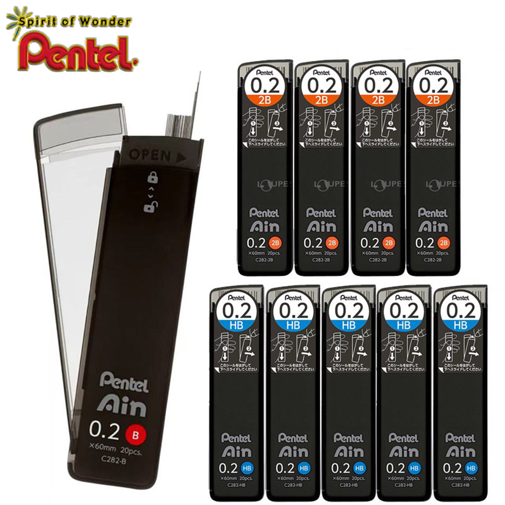 3Boxes Japan Pentel Leads C282 - Pentel Pen Energel review and price