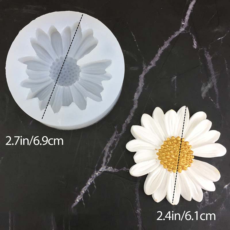 DIY Candle Silicone Mold Daisy - Candle Making Reno review and price