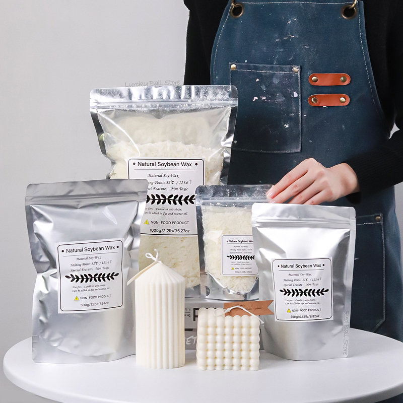 2026 500g/1kg Natural Soy Wax  - Soy Wax Pillar Blend review and price